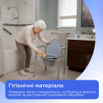 Стул туалетный со спинкой Doctor Life 10595 (Украина) Стул туалетный со спинкой Doctor Life 10595 (Украина)