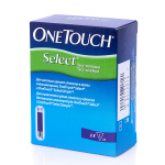 Тест-полоски One Touch Select, 25 шт.