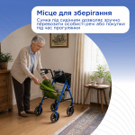 Ходунки на колесах с повышенной надёжностью и функциональностью (ролатор) Doctor Life 11770 (Украина) Ходунки на колесах с повышенной надёжностью и функциональностью (ролатор) Doctor Life 11770 (Украина)