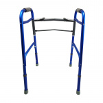 Ходунки складные алюминиевые с двойным фиксатором Doctor Life 12850/BlueA/Matte, синие (Украина)