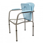 Туалетный стул со спинкой Invacare Omega Eco H440 (Франция)