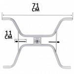 Вращающееся кресло для ванной комнаты на 360° OSD-Q650100 (Италия)