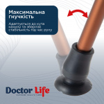 Резиновый наконечник для палок Doctor Life 11332 Deluxe 19 мм (Украина) Резиновый наконечник для палок Doctor Life 11332 Deluxe 19 мм (Украина)